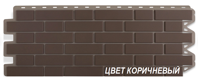 Фасадная панель Альта-Профиль Кирпич Клинкерный